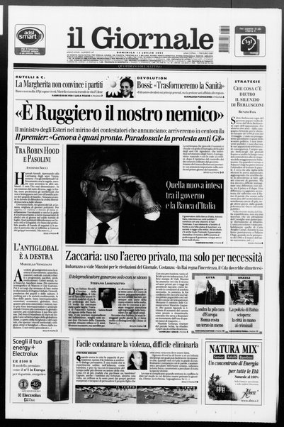 Il giornale : quotidiano del mattino